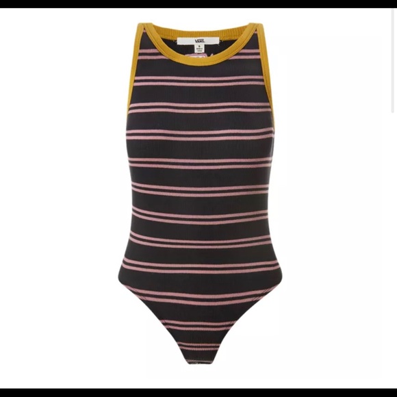 Striped Vans Bodysuit - Picture 5 of 11